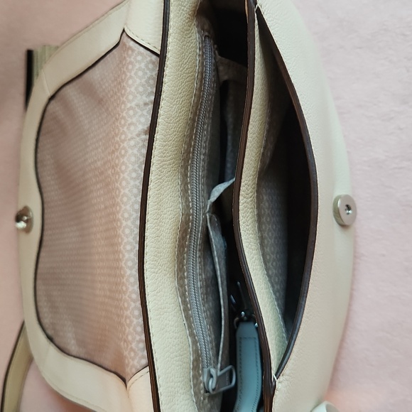 Brighton Trina White Leather Bag - Picture 8 of 12